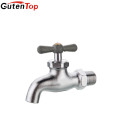 LB Guten top Chrome Plating Cast Brass Bibcock with T-handle water tap supplier